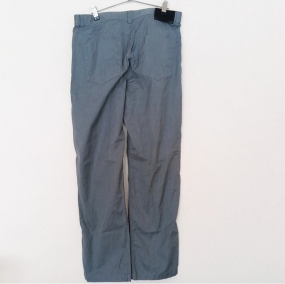 Calvin Klein Grey Men's Pants Dress Casual Cotton - Picture 2 of 5